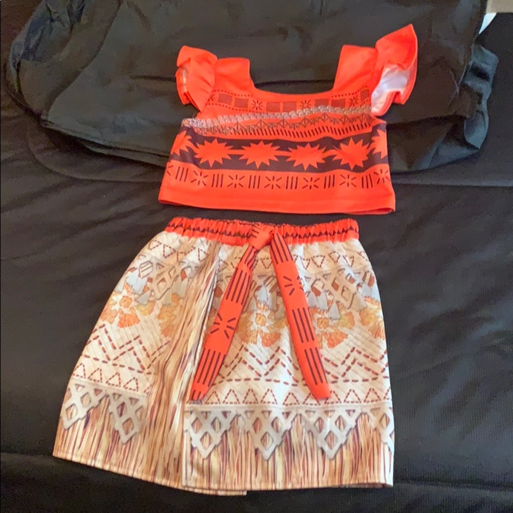 Disney’s Moana Skirt and Top